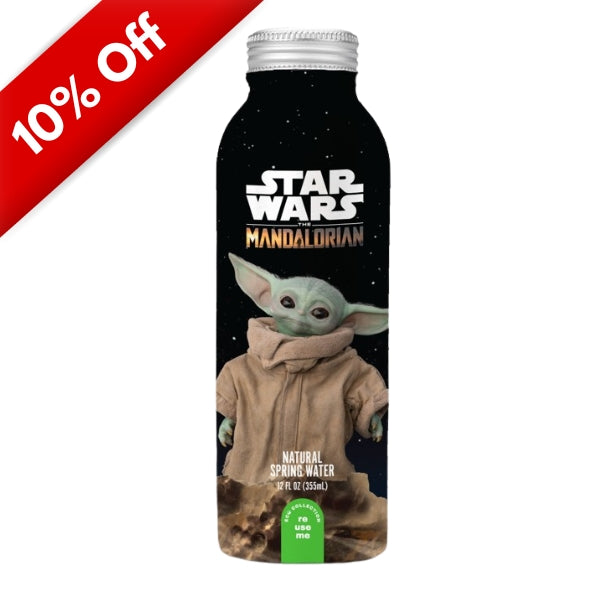 Star Wars Mandalorian Spring Water Aluminum 12ct