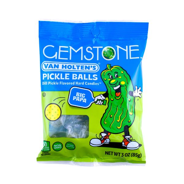 Gemstone Van Holten's Pickle Balls 3oz Peg Bag, 12ct