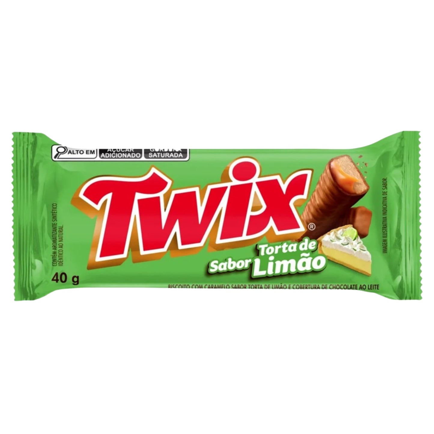 Limited Import - Twix Lime Pie Bar 40g, 18ct
