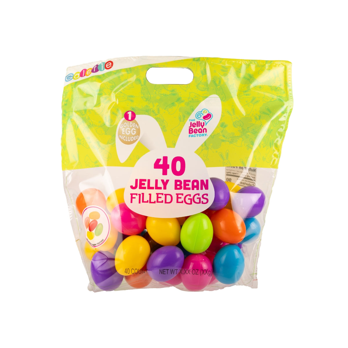 40ct Egg Bag w/ Jellybeans, 4ct