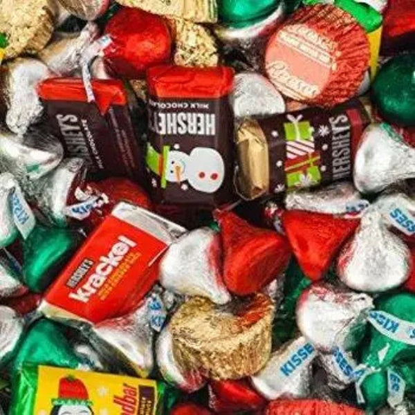 Hershey Christmas Miniatures, 10oz Tub