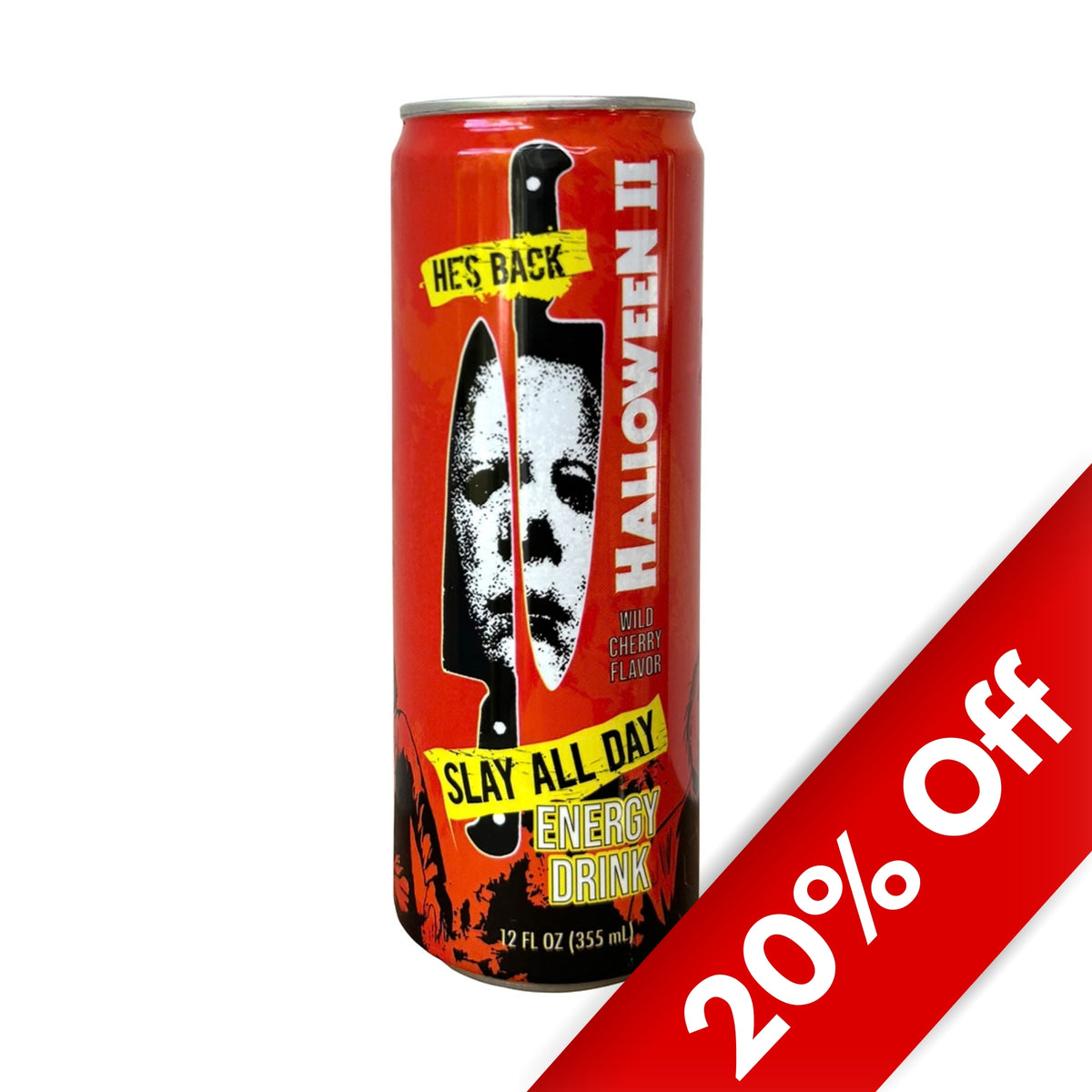 Halloween II Slay All Day Energy Drink, 12ct
