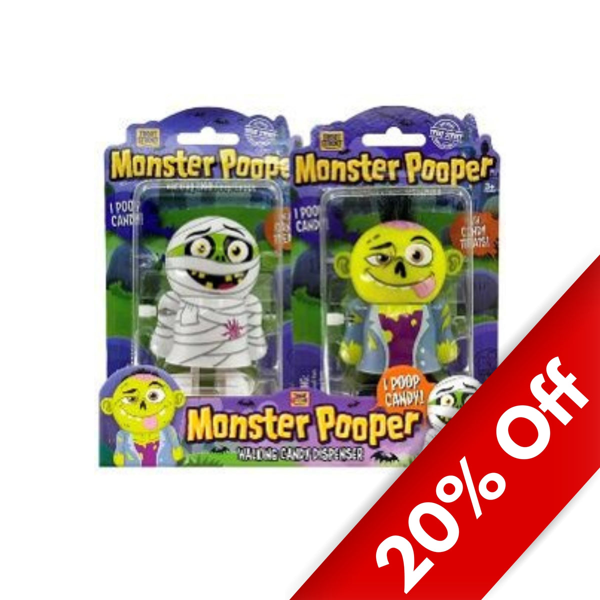 Halloween Monster Poopers, 8ct