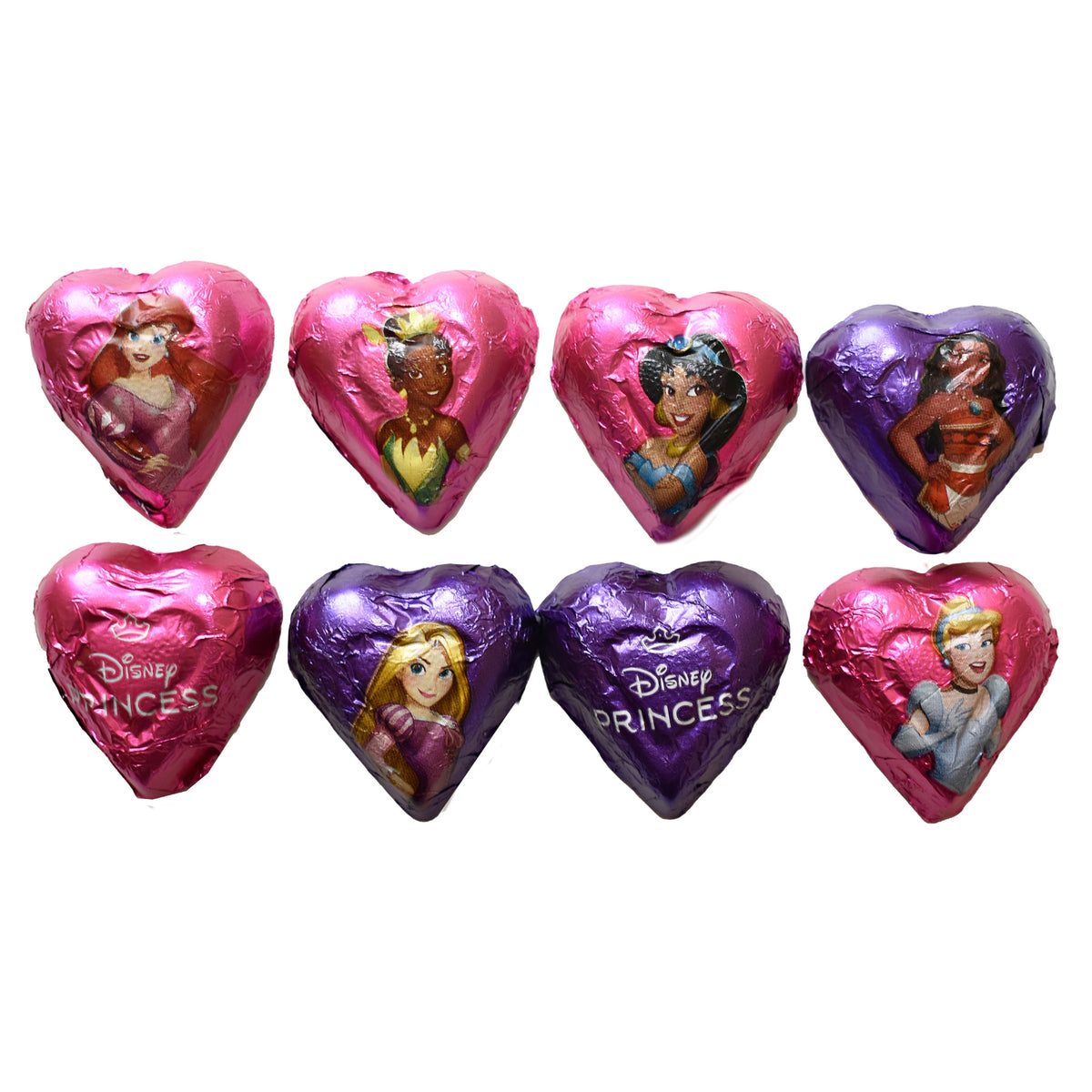 Disney Princess Vday MCF Foil Hearts, 5lb Bulk Bag