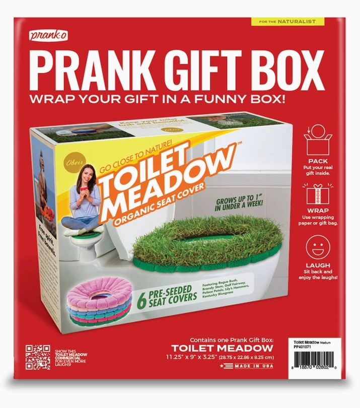 Prank Gift Box - Toilet Meadow 1ct