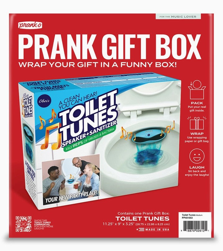 Prank Gift Box - Toilet Tune 1ct