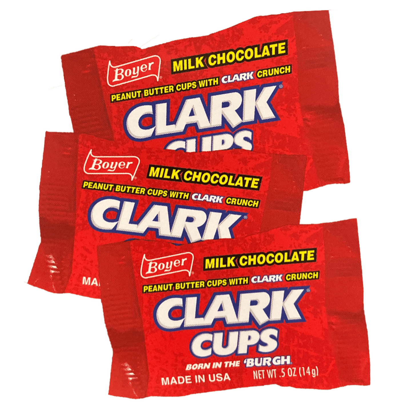 Clark Cup .5oz Bulk Wrapped Fun Size, 15lb Case