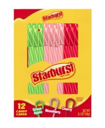 12 pc Starburst Candy Cane Cradle, 12ct