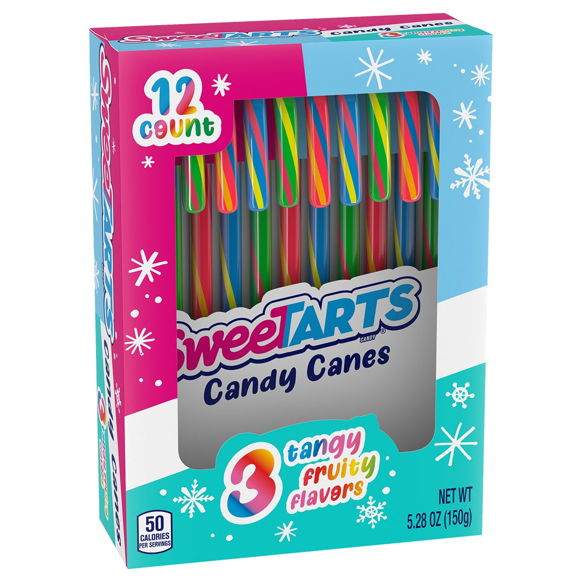 12ct SweeTARTS Holiday Candy Cane, 12ct