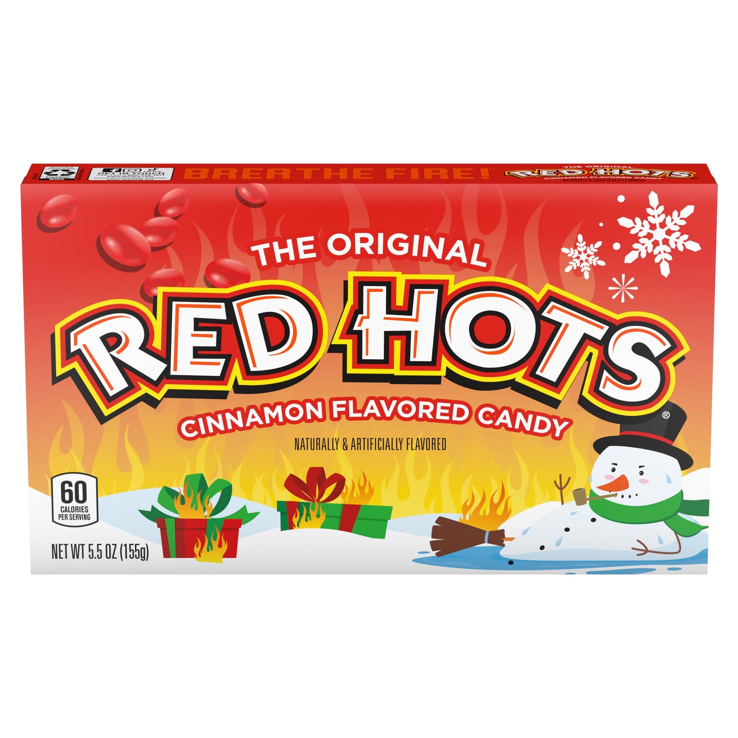 Red Hots Theatre Box, 5.5oz, 12ct