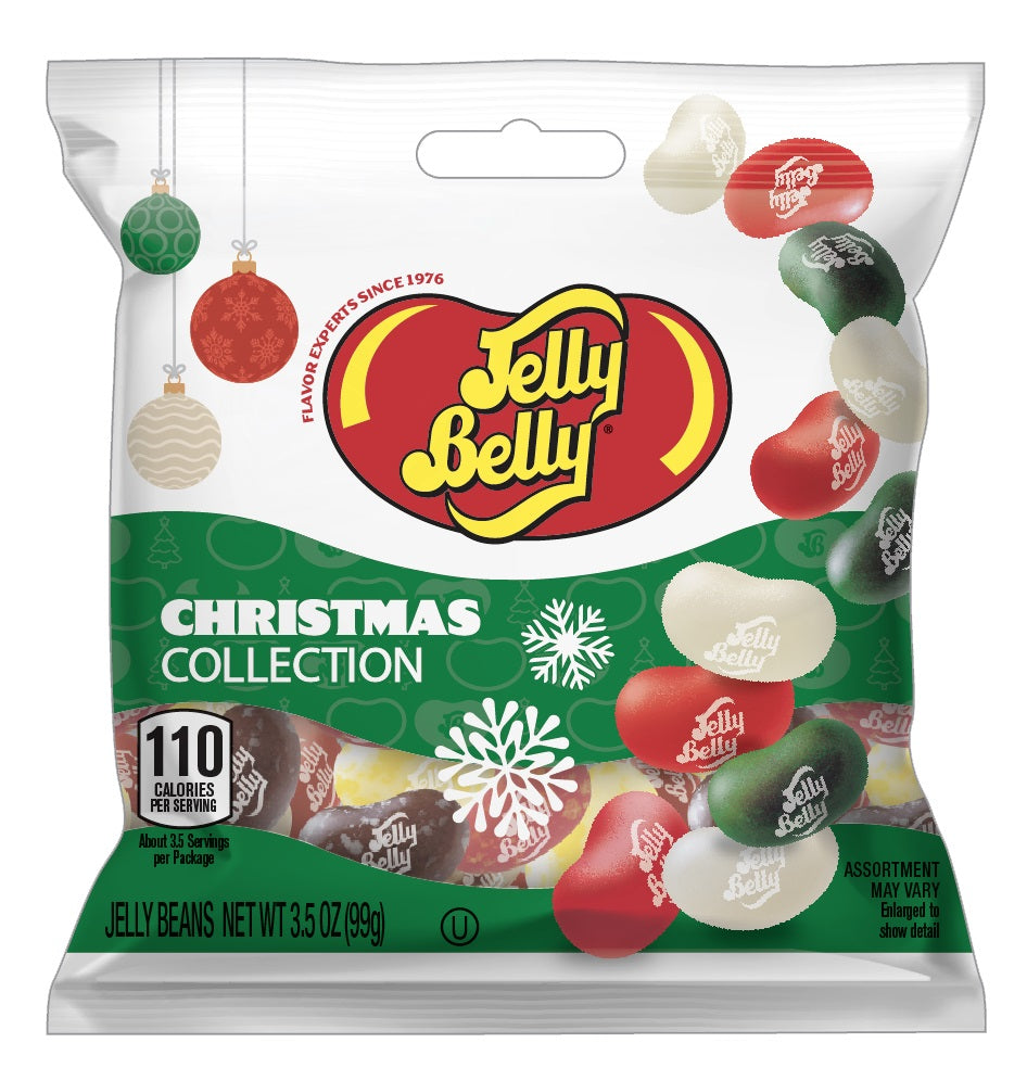Jelly Belly Christmas Collection Pouch, 3.5oz, 12ct