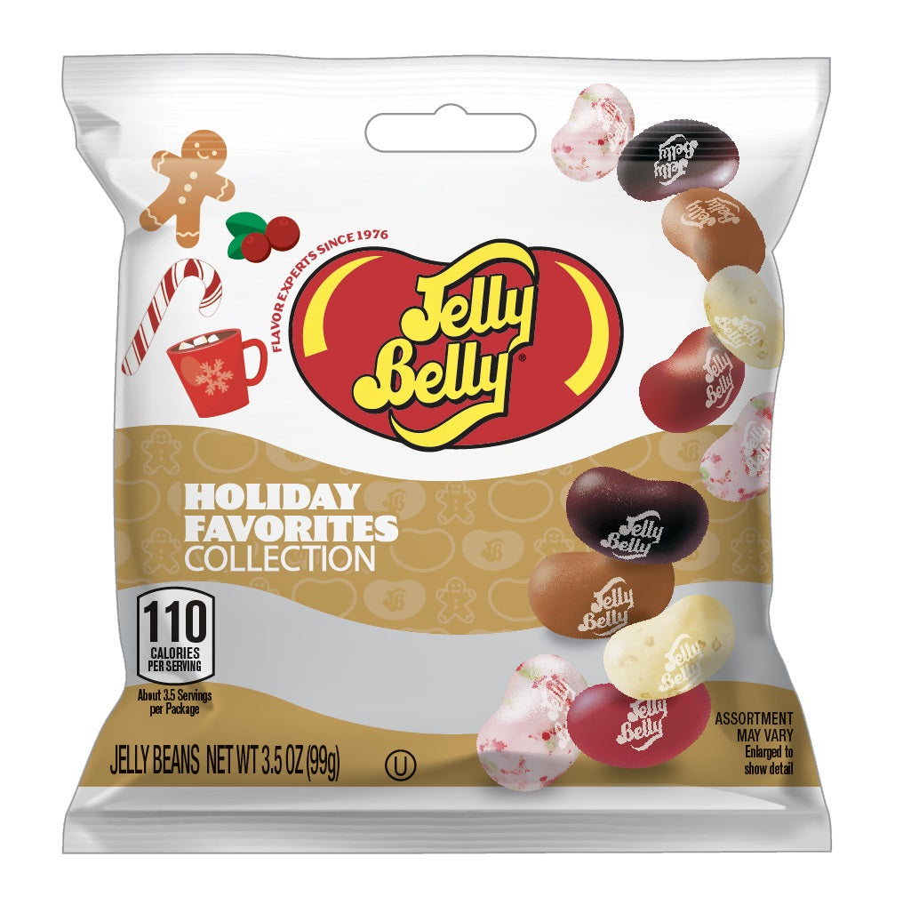 Jelly Belly Holiday Favorites Pouch, 3.5oz, 12ct