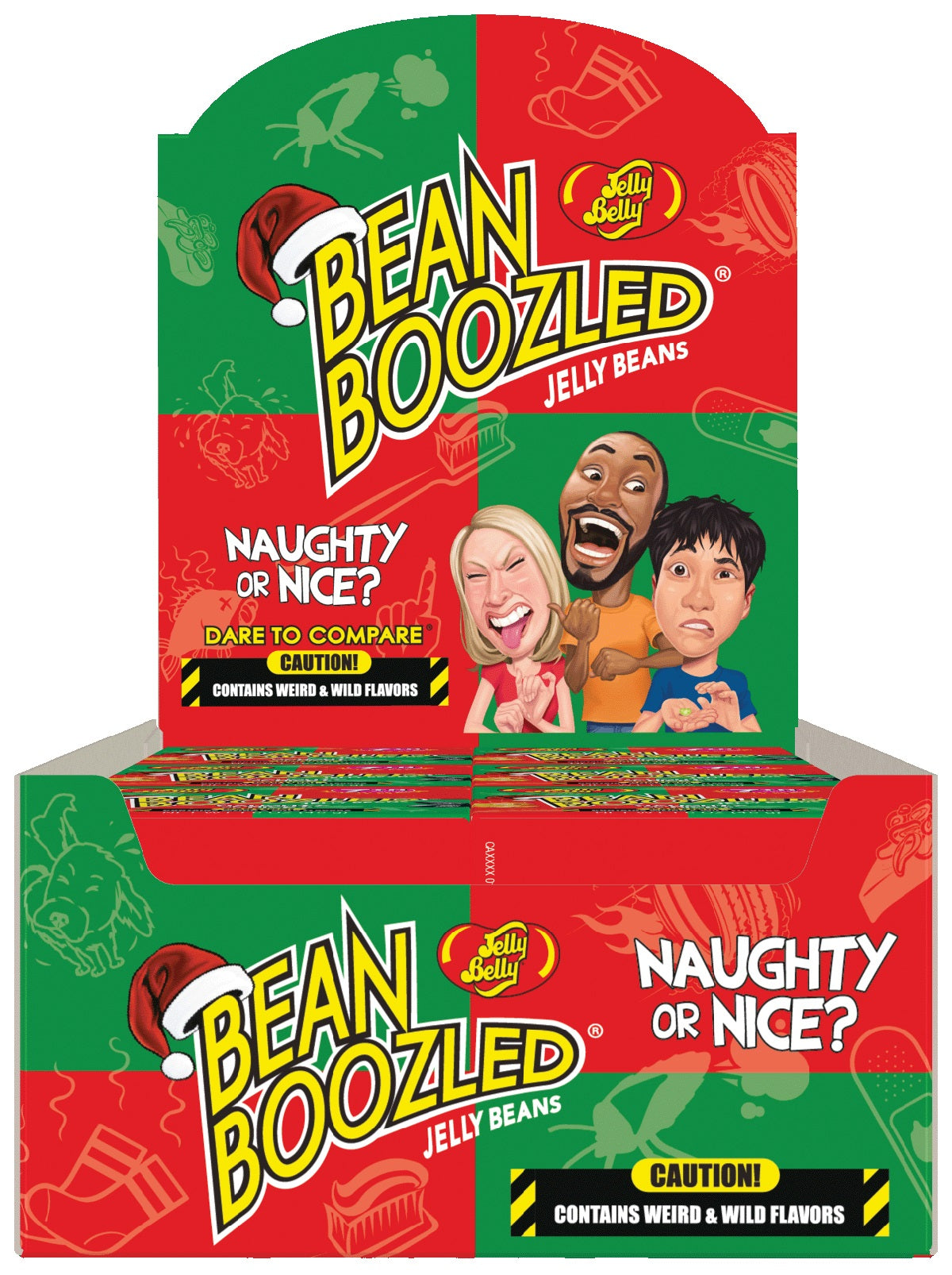 Naughty or Nice BeanBoozled Mini Box, 1.6oz, 24ct