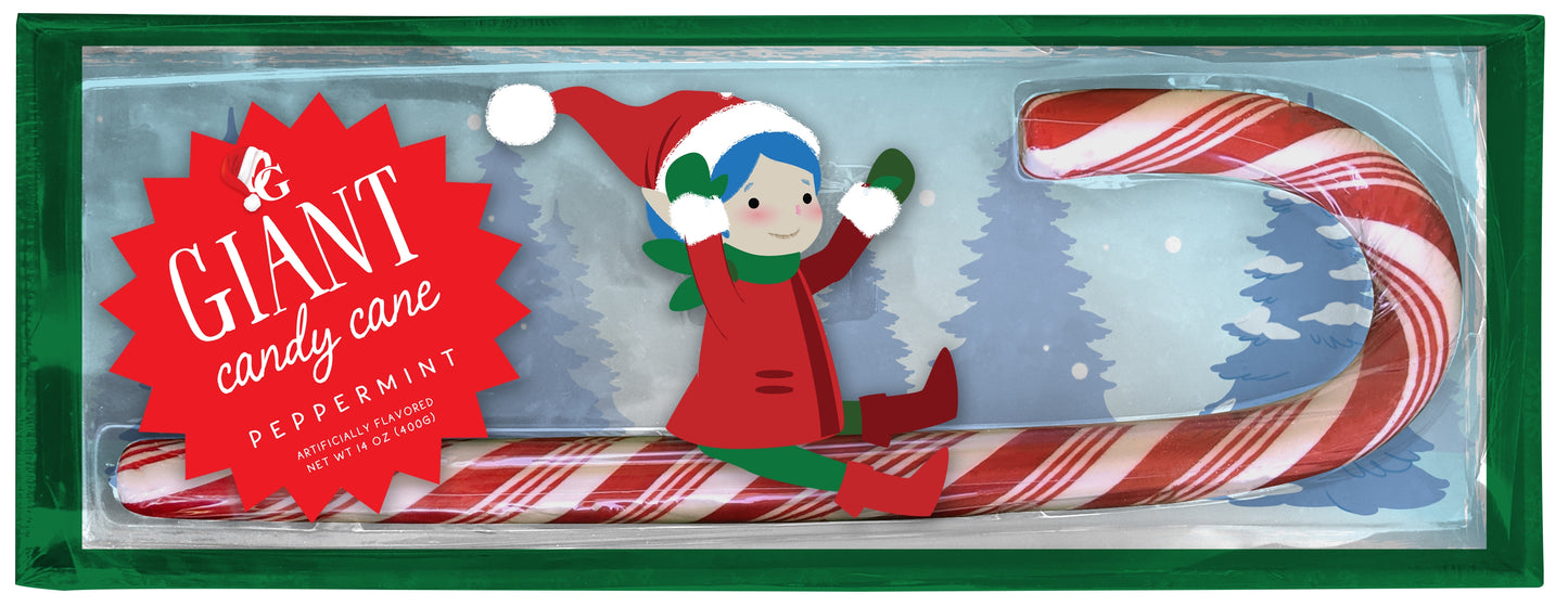 Jumbo Candy Cane, 10oz, 6ct