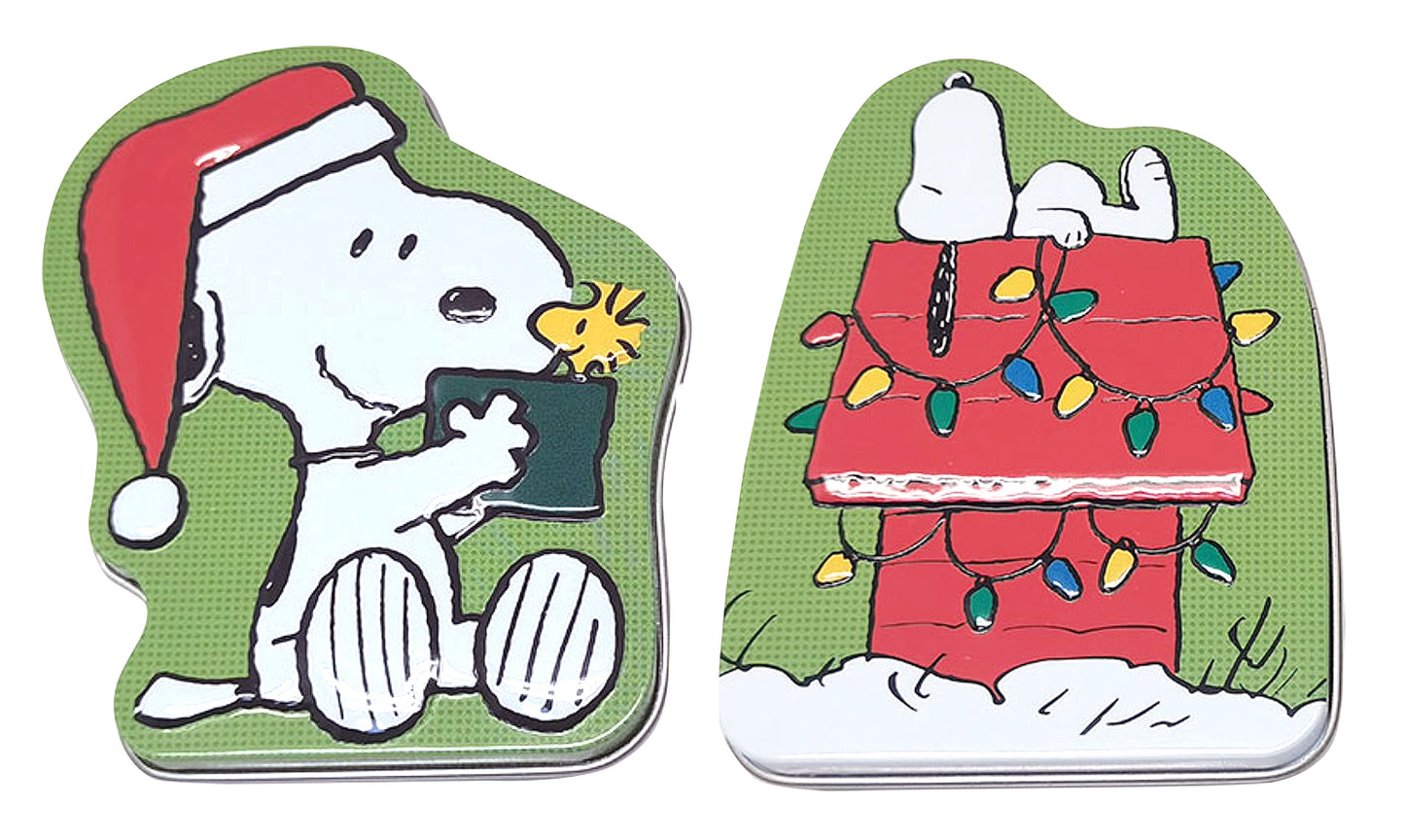 Peanuts Christmas is Giving Tin, 12ct