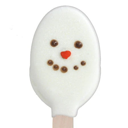 Snowman Chocolate Dipped w/ White Fudge Bucket, 30ct