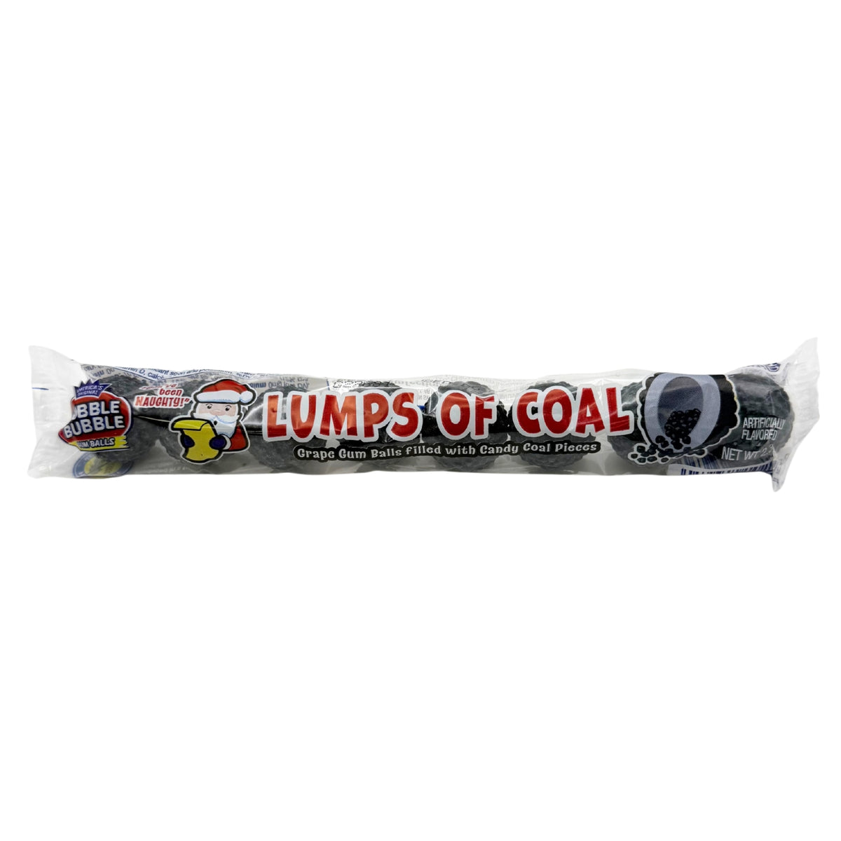 Dubble Bubble Lumps of Coal 8-Ball Tube, 24ct
