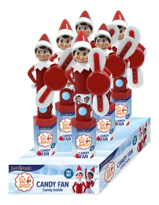 Elf on the Shelf Candy Fan, 6ct