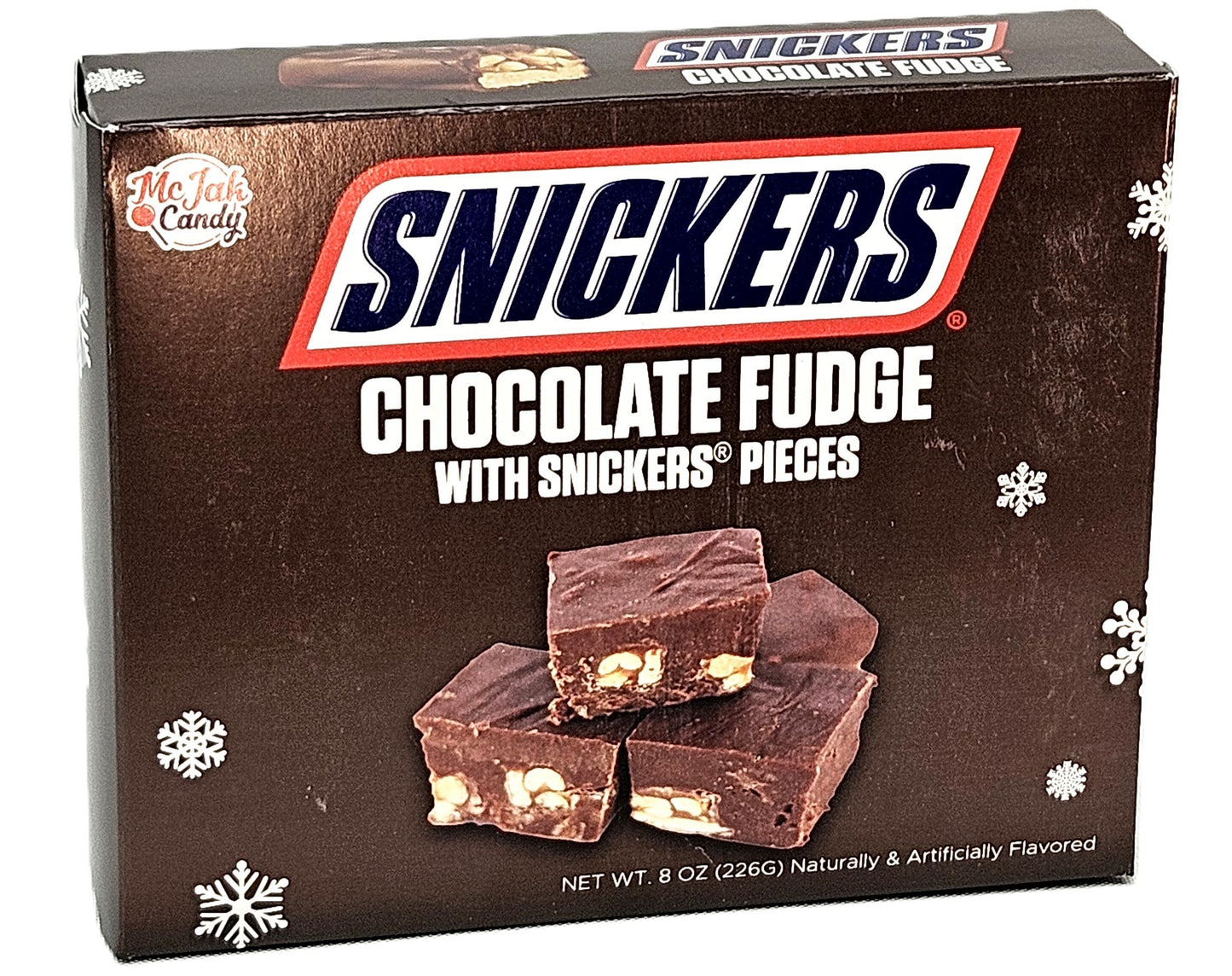 Snickers 8oz Fudge, 12ct
