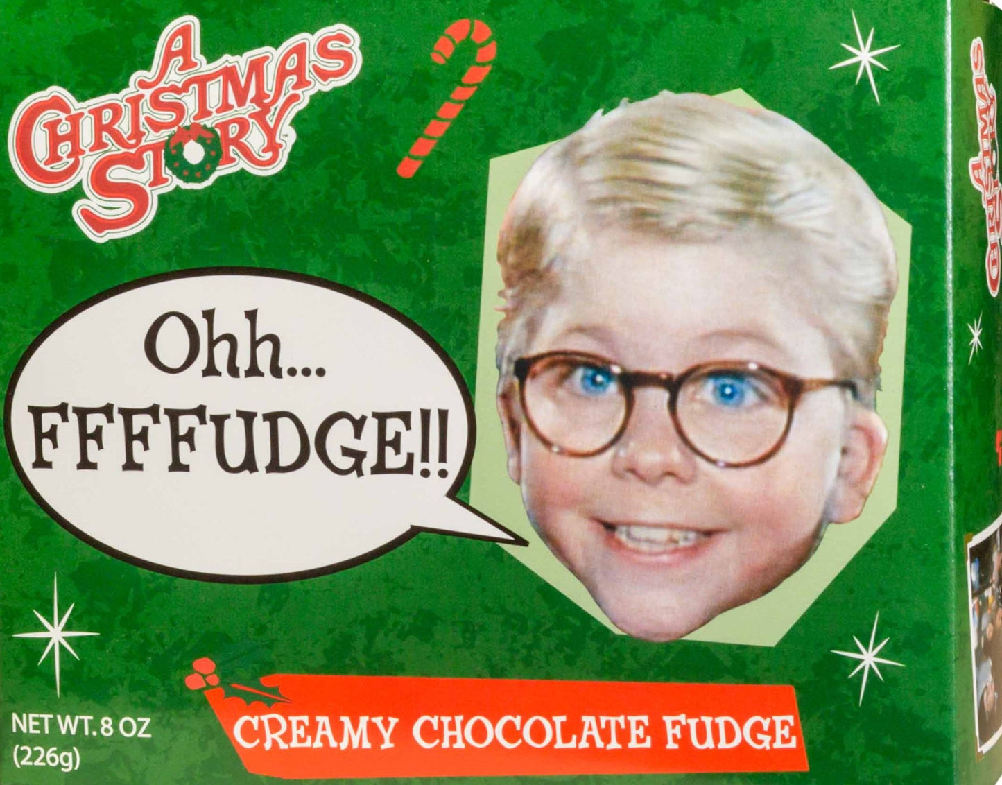 Christmas Story 8oz Chocolate Fudge, 12ct