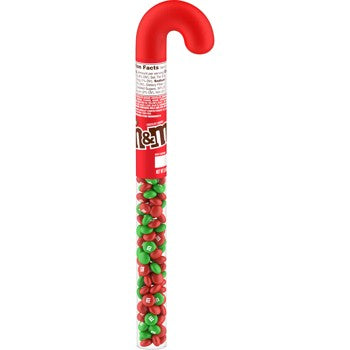 M&Ms Milk Chocolate Christmas Cane, 3oz, 12ct