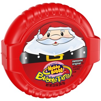 Hubba Bubba Tape Christmas, 2oz, 12ct