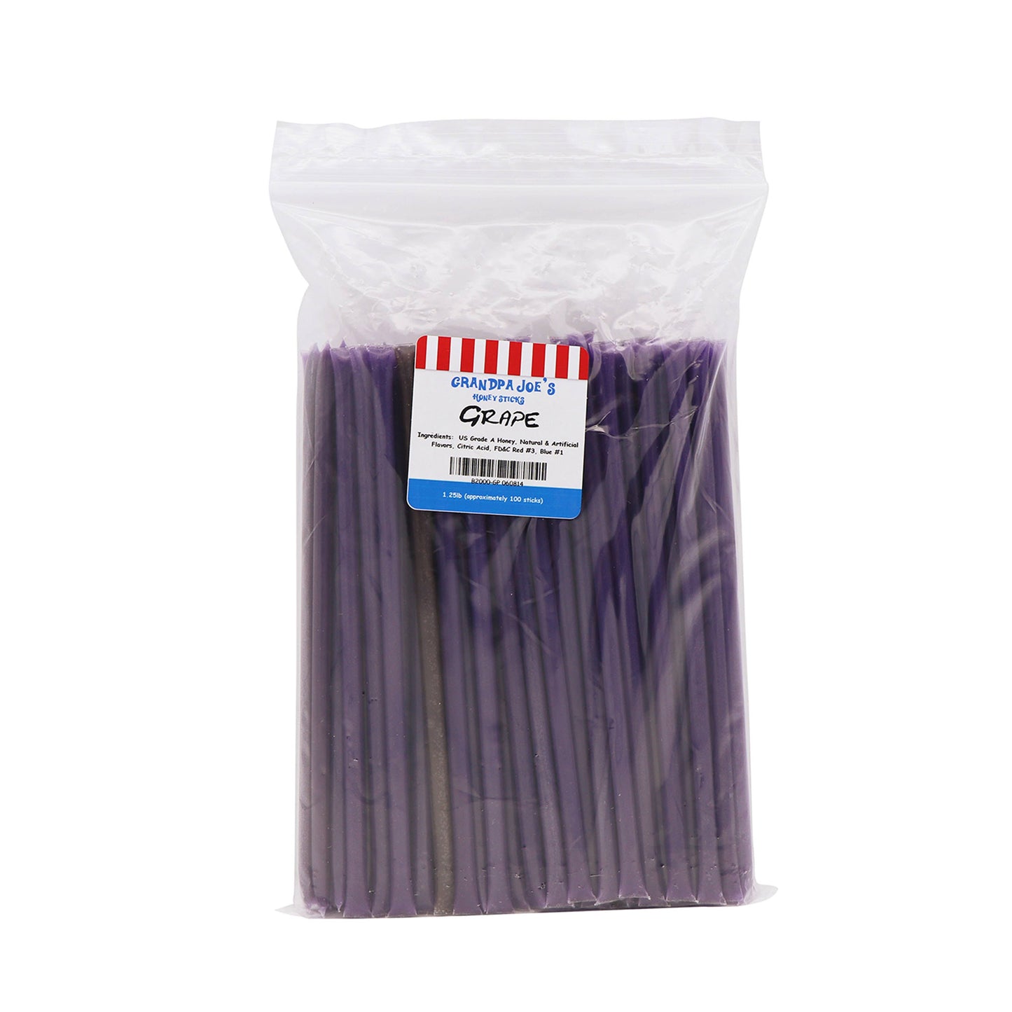 Honey Sticks Grape, 100ct Sticks