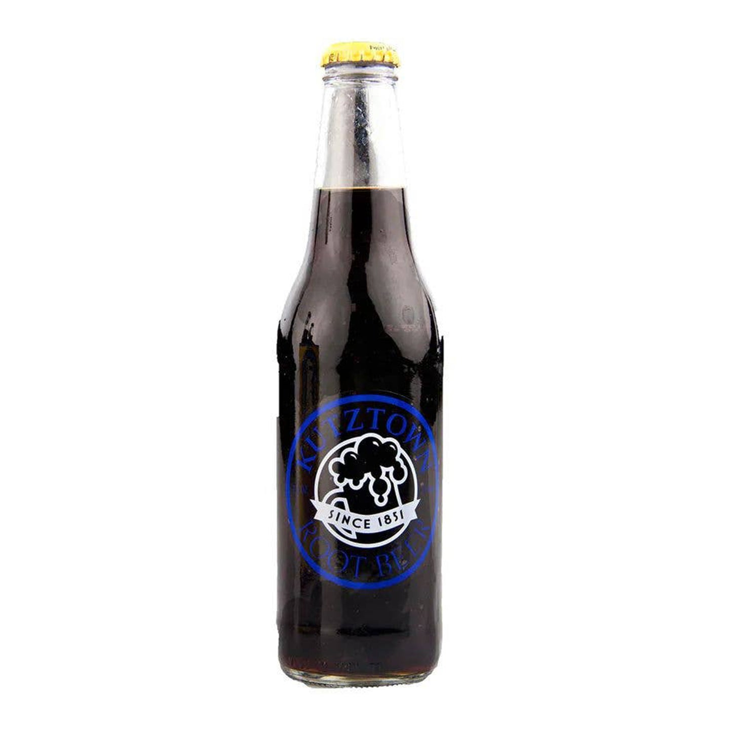 Kutztown Root Beer Soda, 12oz Glass Bottle 12ct