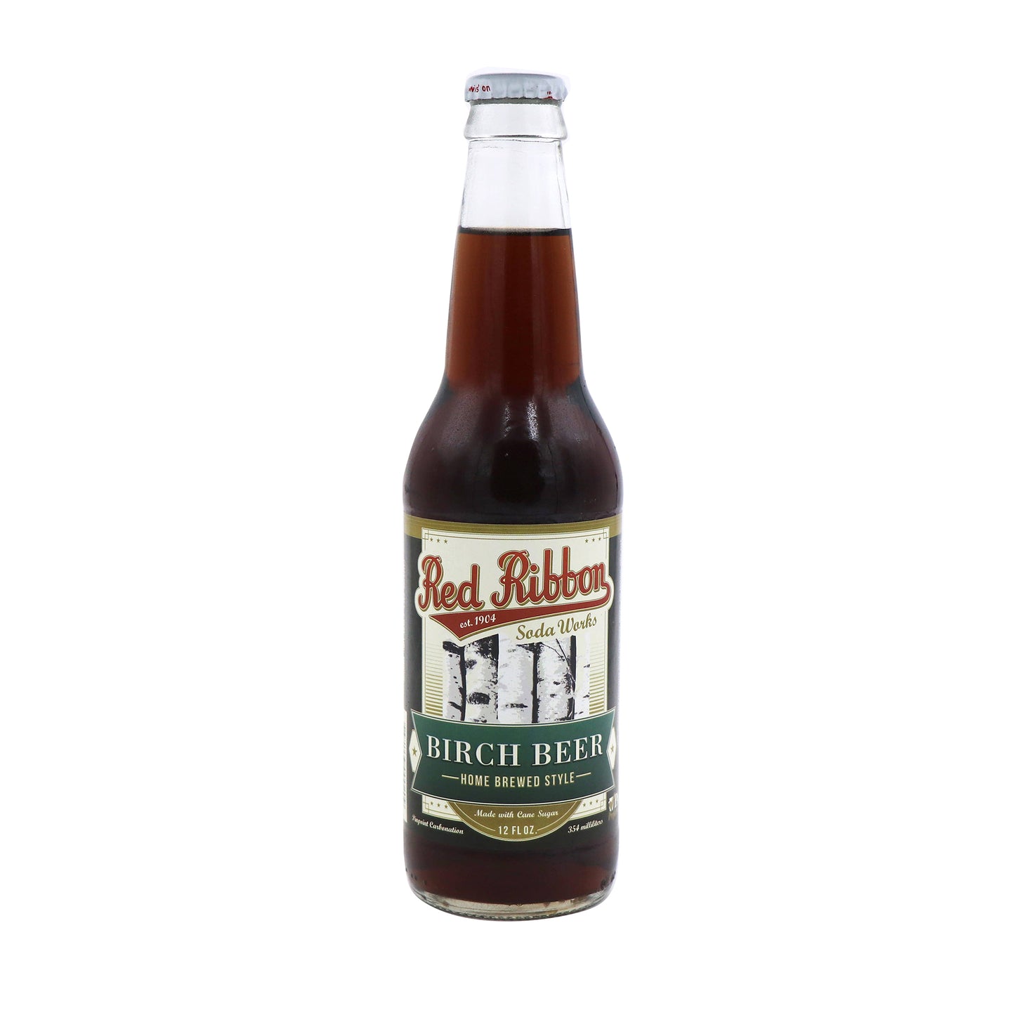 Red Ribbon Birch Beer, 12 Fl oz, 12ct Bottles