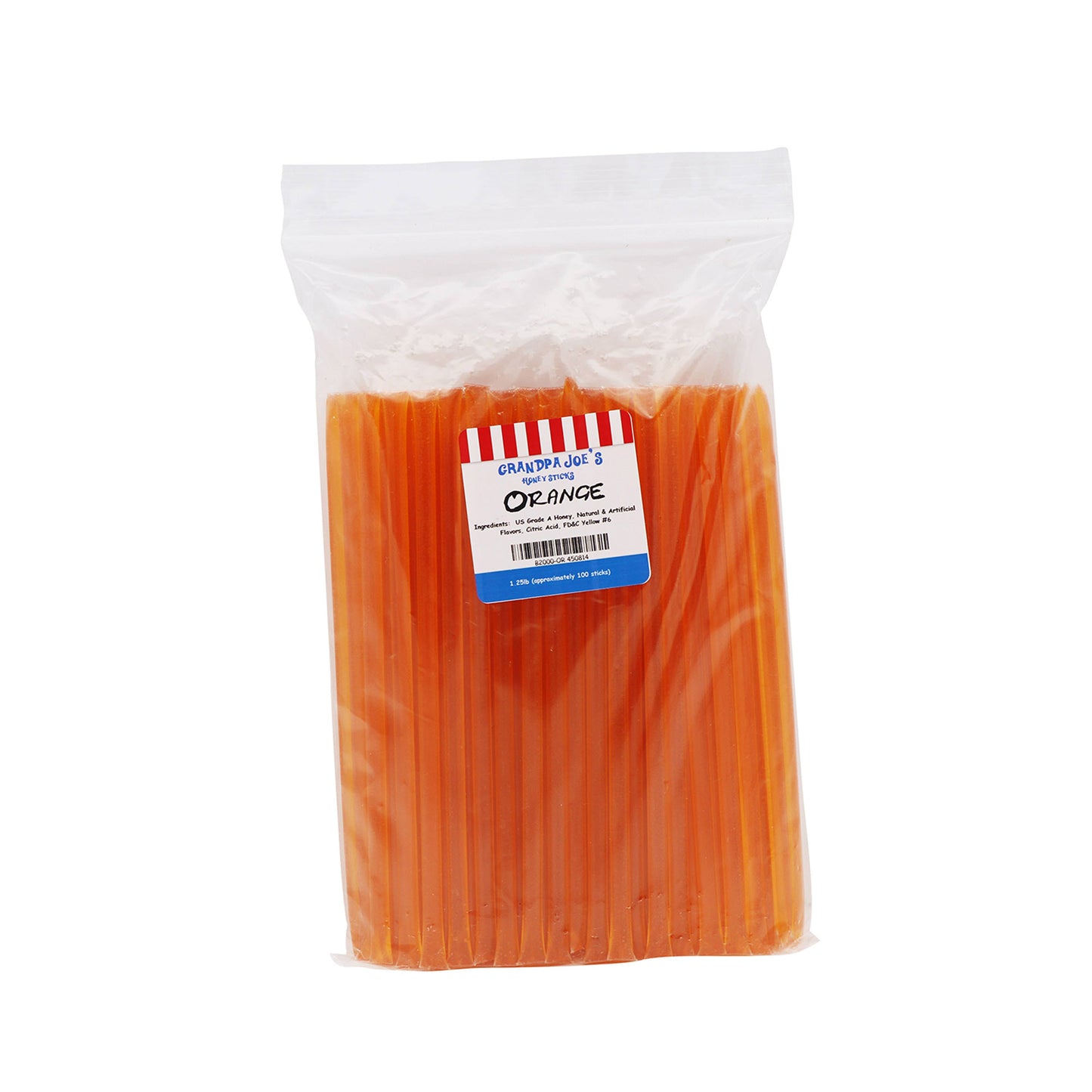 Honey Sticks Orange, 100ct Sticks