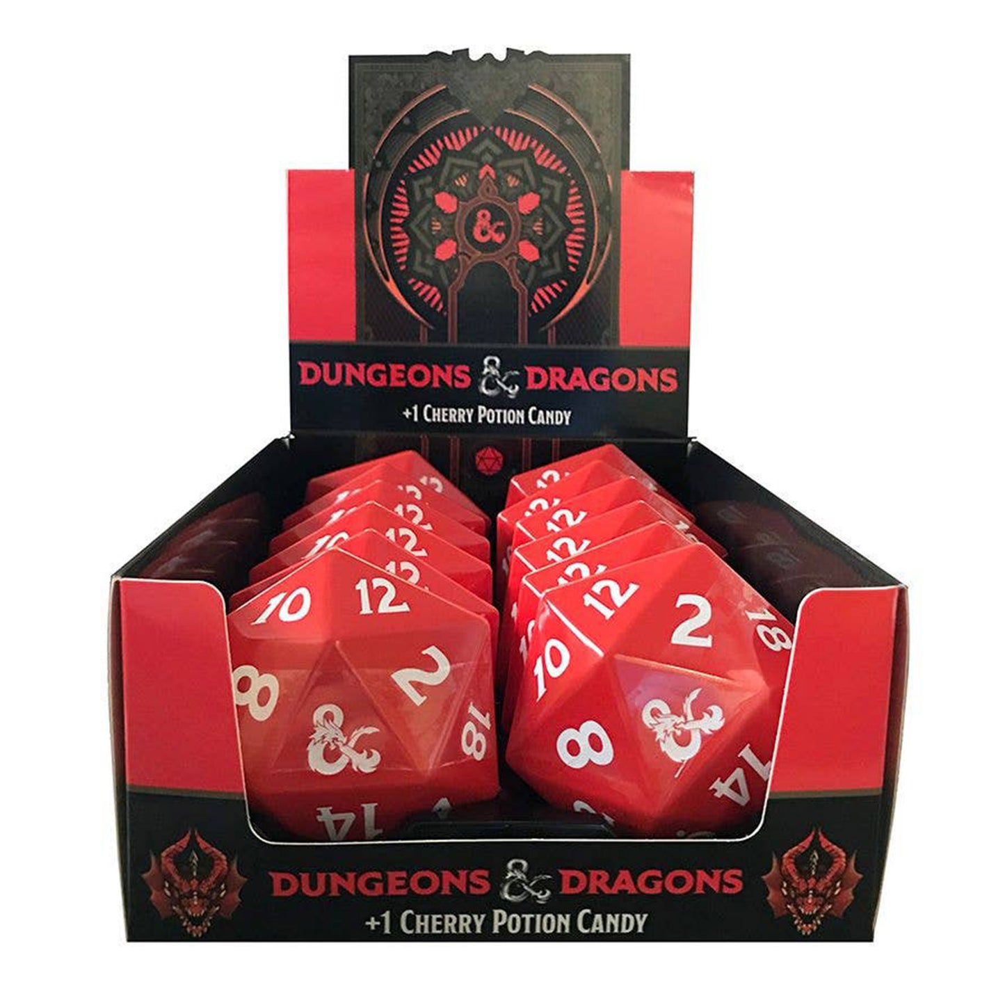 Dungeons & Dragons +1 Cherry Potion Candy Tin 12ct