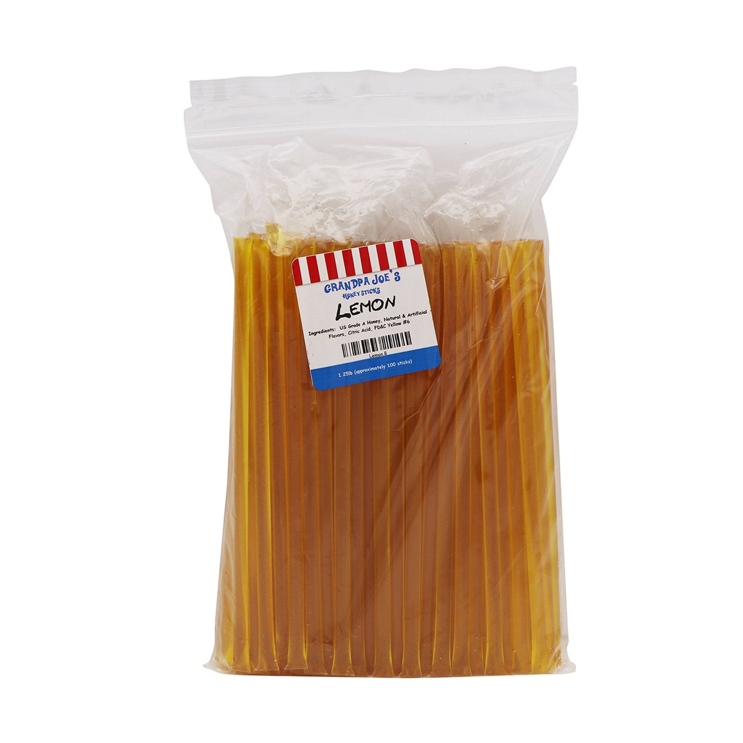 Honey Sticks Lemon, 100ct Sticks