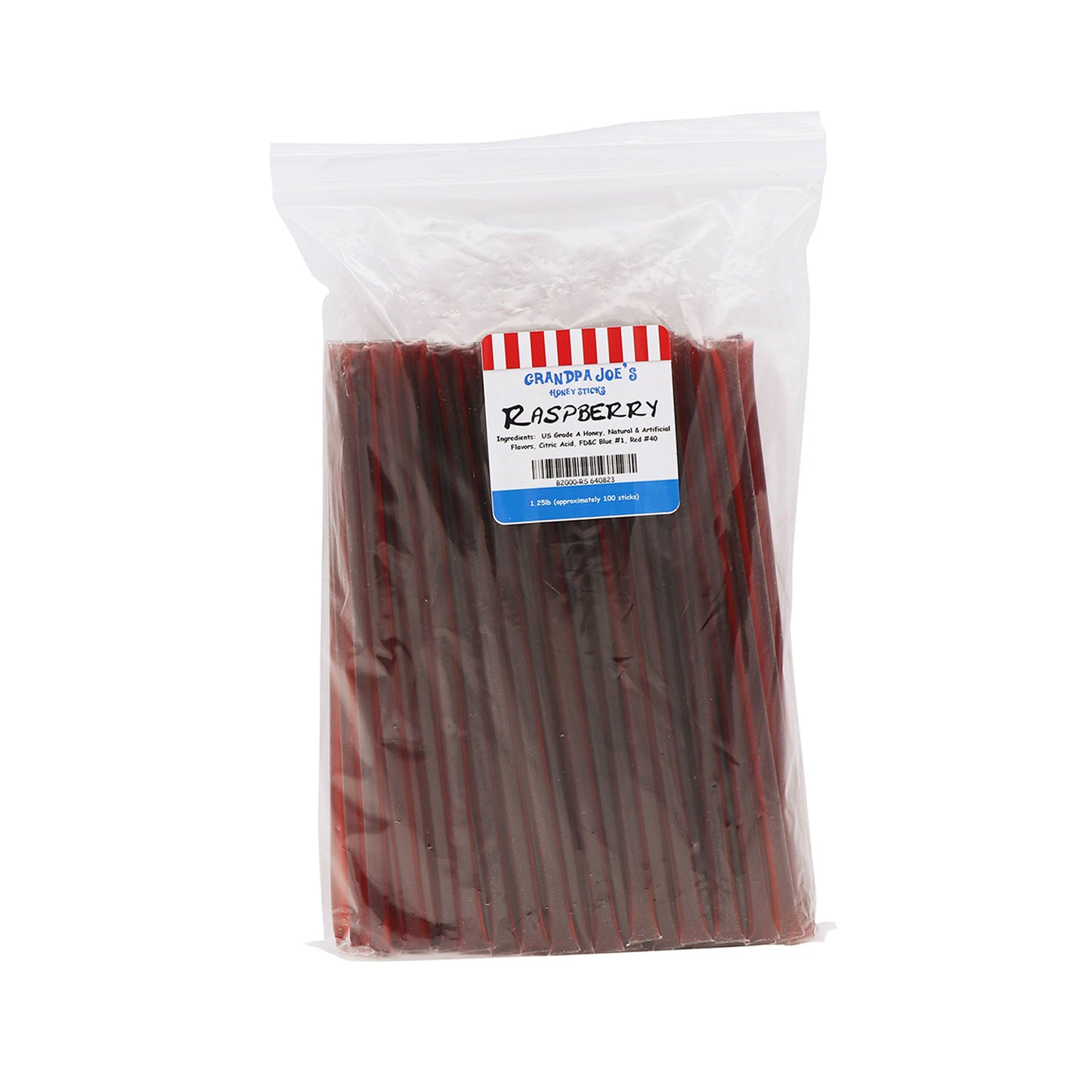 Honey Sticks Raspberry, 100ct Sticks