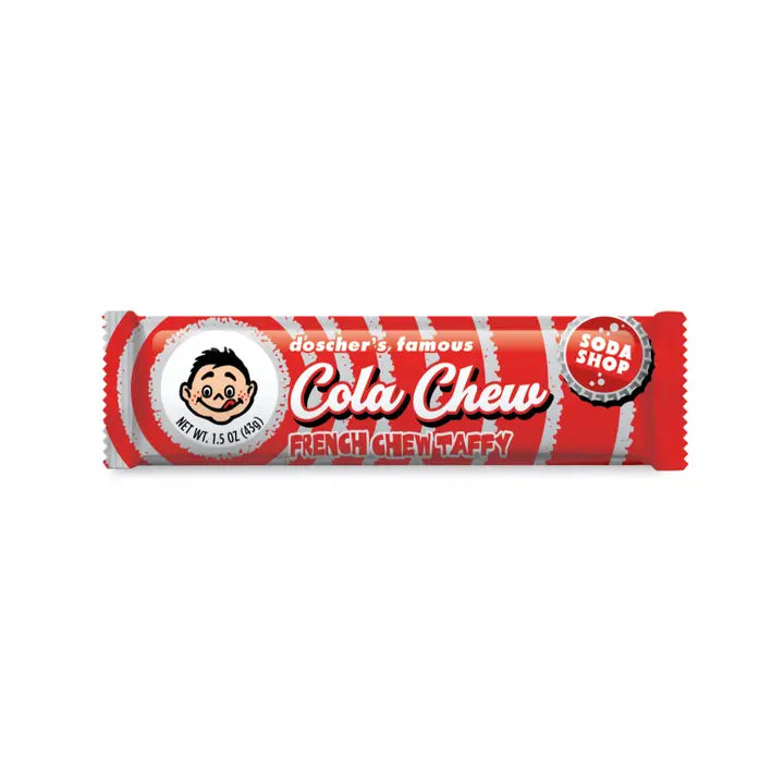doscher's French Chew Cola Taffy, 1.5oz Bar, 24ct