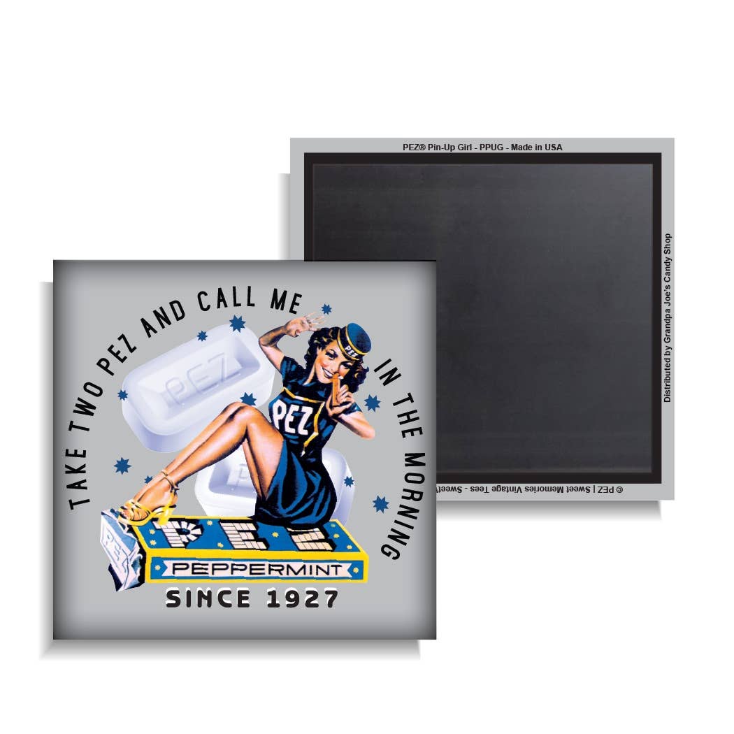 Magnet 5ct, Pez Vintage Spaceman Ad