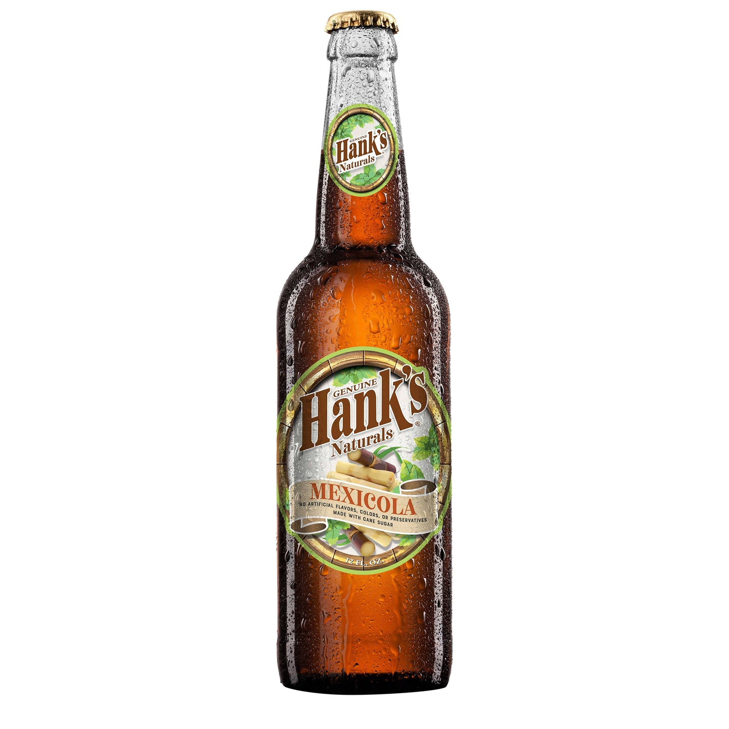 Hank's Naturals Mexicola, 12ct Glass Bottles