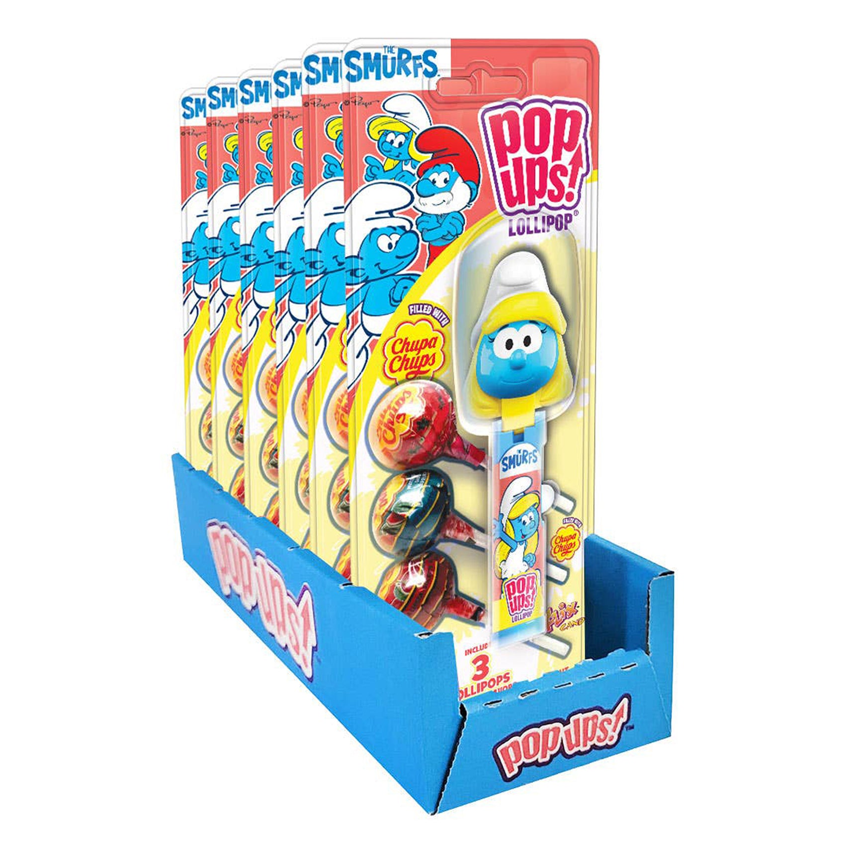 Pop Ups! Smurfs, 1.26oz, 6ct Case