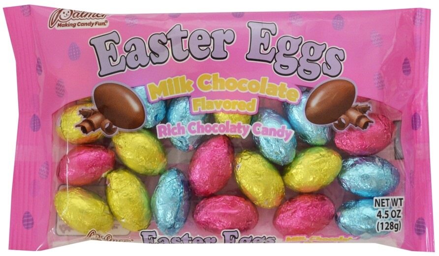 Foil Wrapped Easter Eggs, MCF Flavor, 4.5oz, 24ct