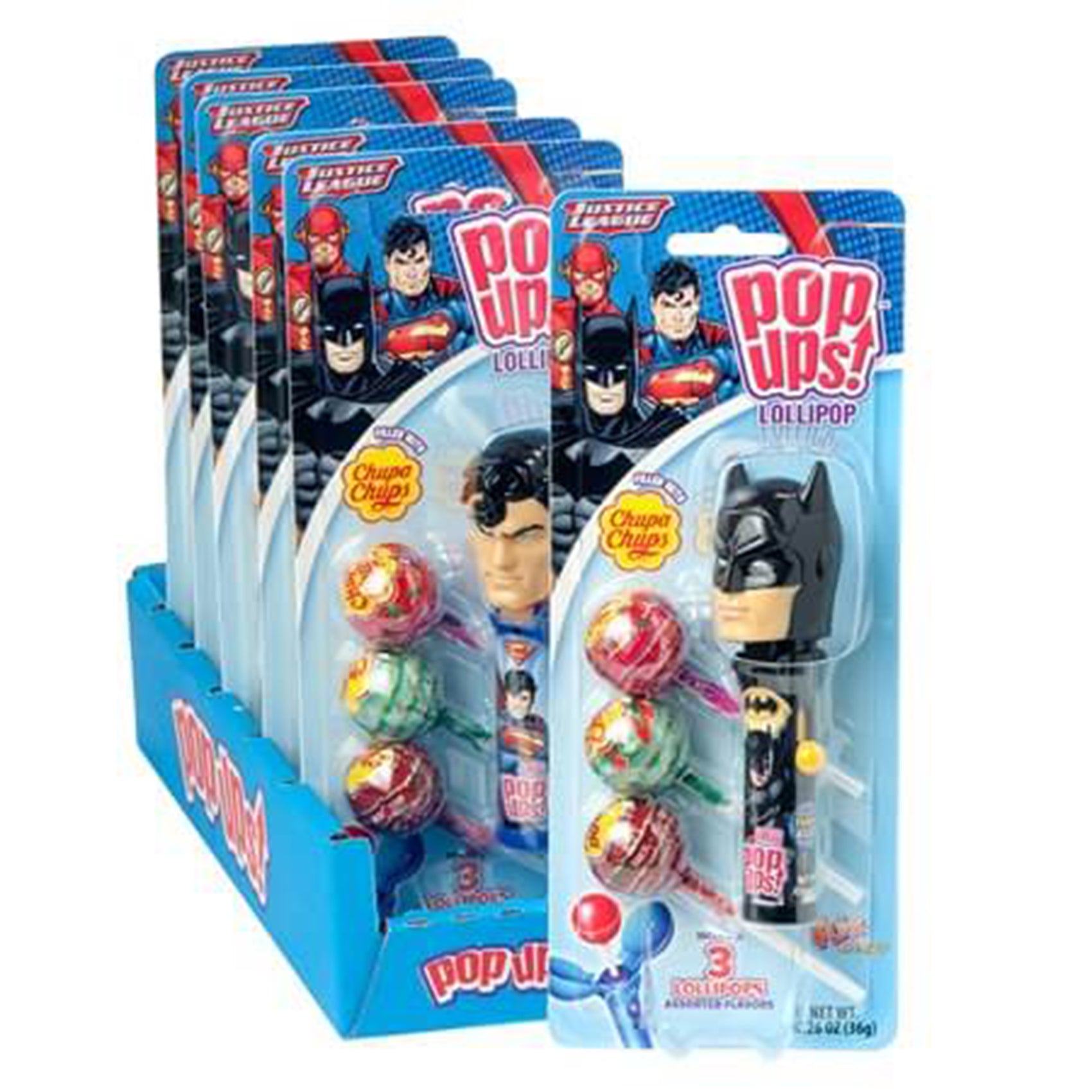 Pop Ups! Justice League, 1.26oz, 6ct Case