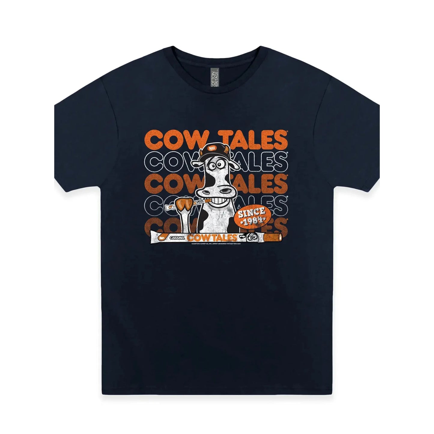 Goetze's Cow Tales Brand Vintage T-Shirt, Tee
