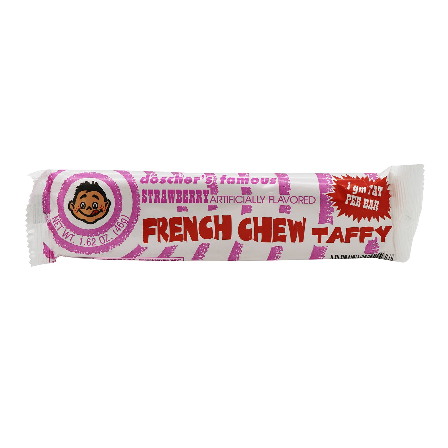 Doscher's French Chew Strawberry, 1.50oz, 24ct Case
