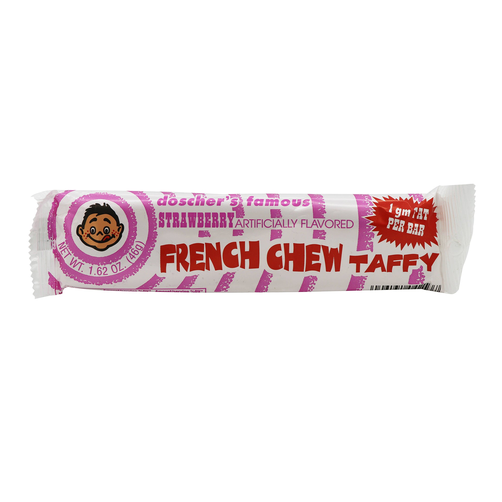 Doscher's French Chew Strawberry, 1.50oz, 24ct Case