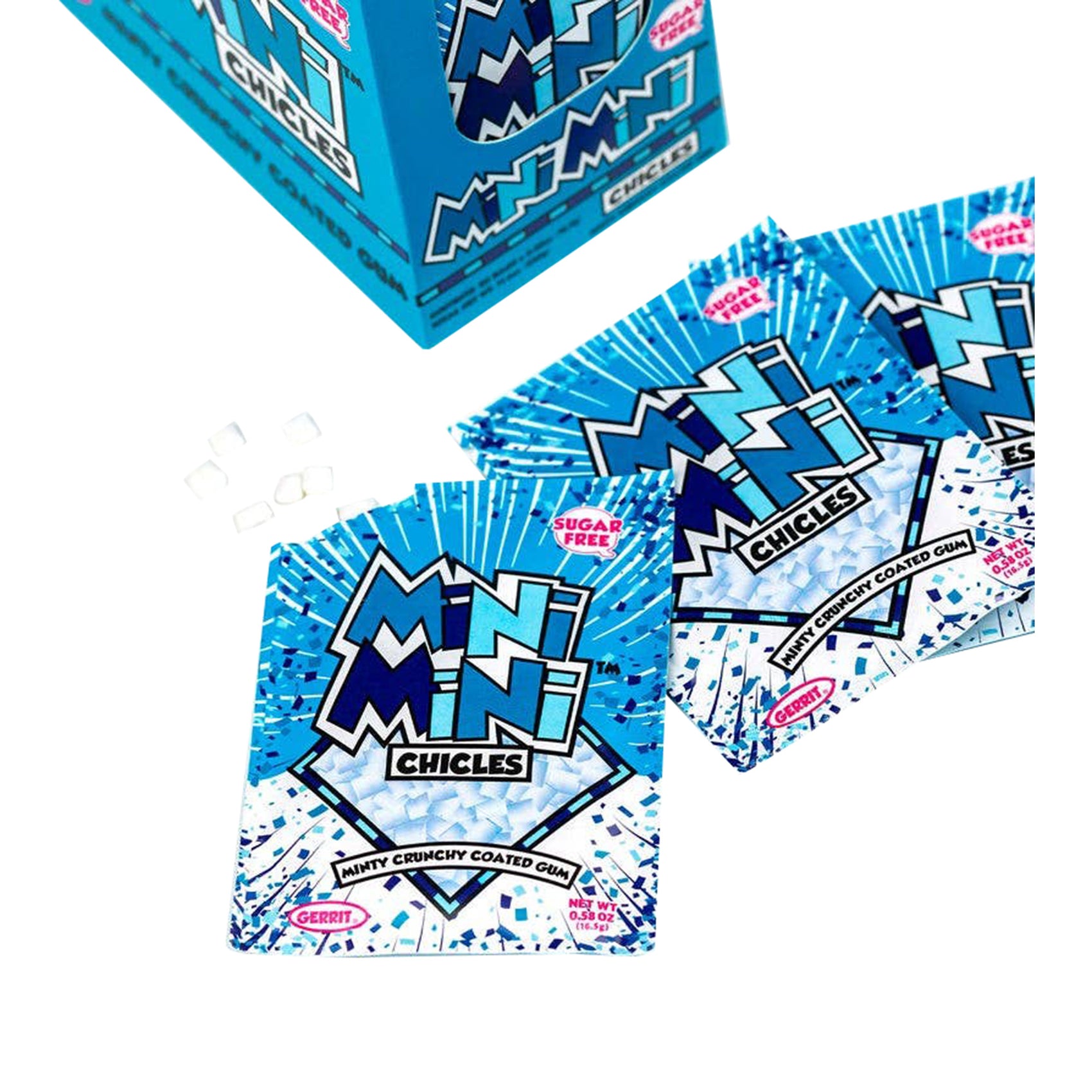 Counter Display Mini Mini Chicles Gum, Pre-Filled