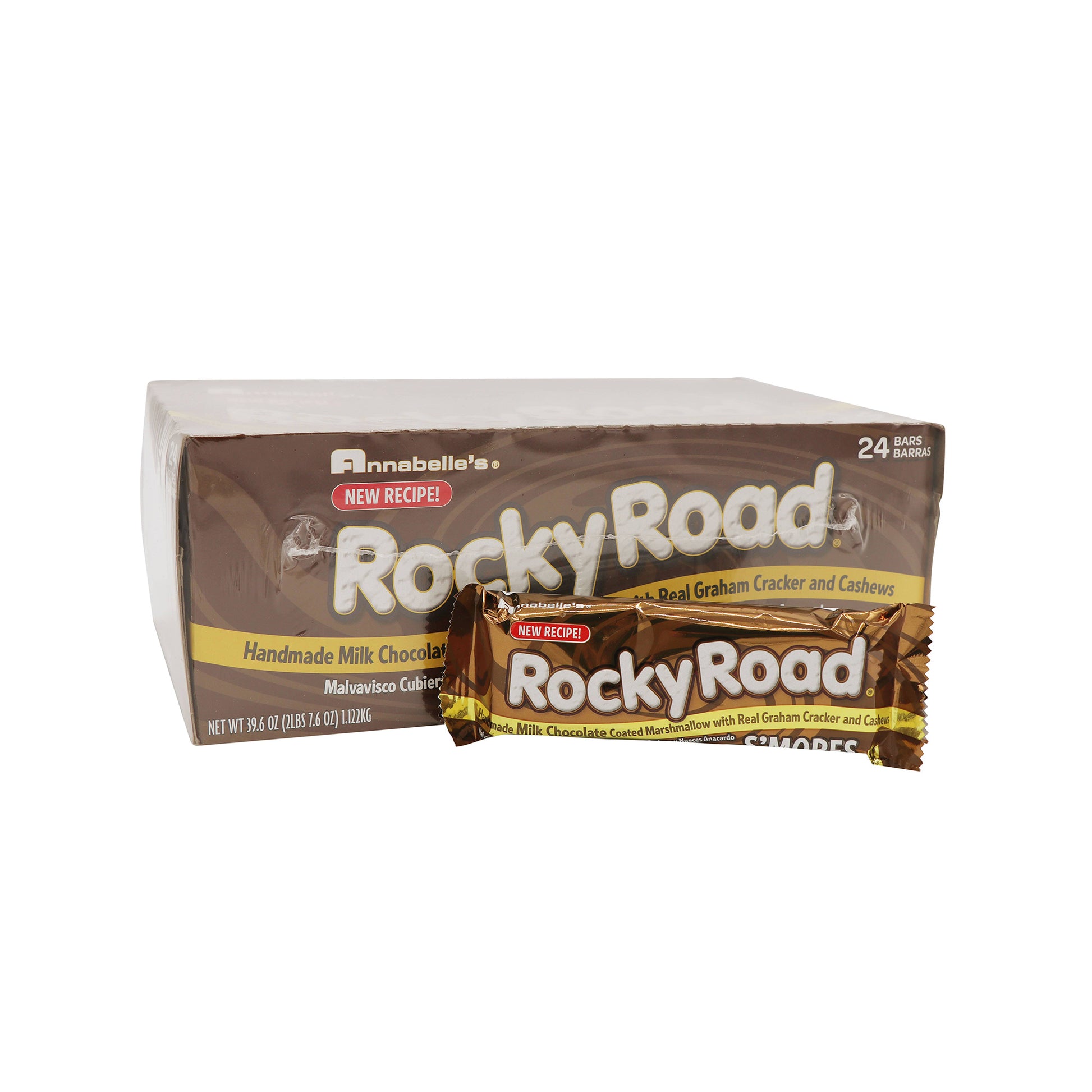 Rocky Road S'mores Candy Bar, 1.65oz, 24ct Case