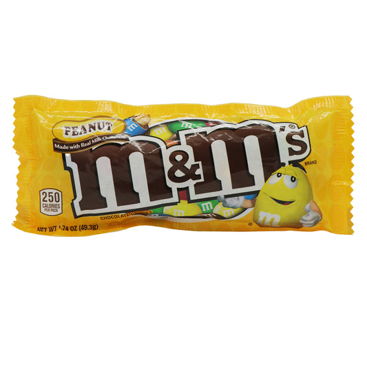 M&M's Peanut, 1.74oz, 48ct Case