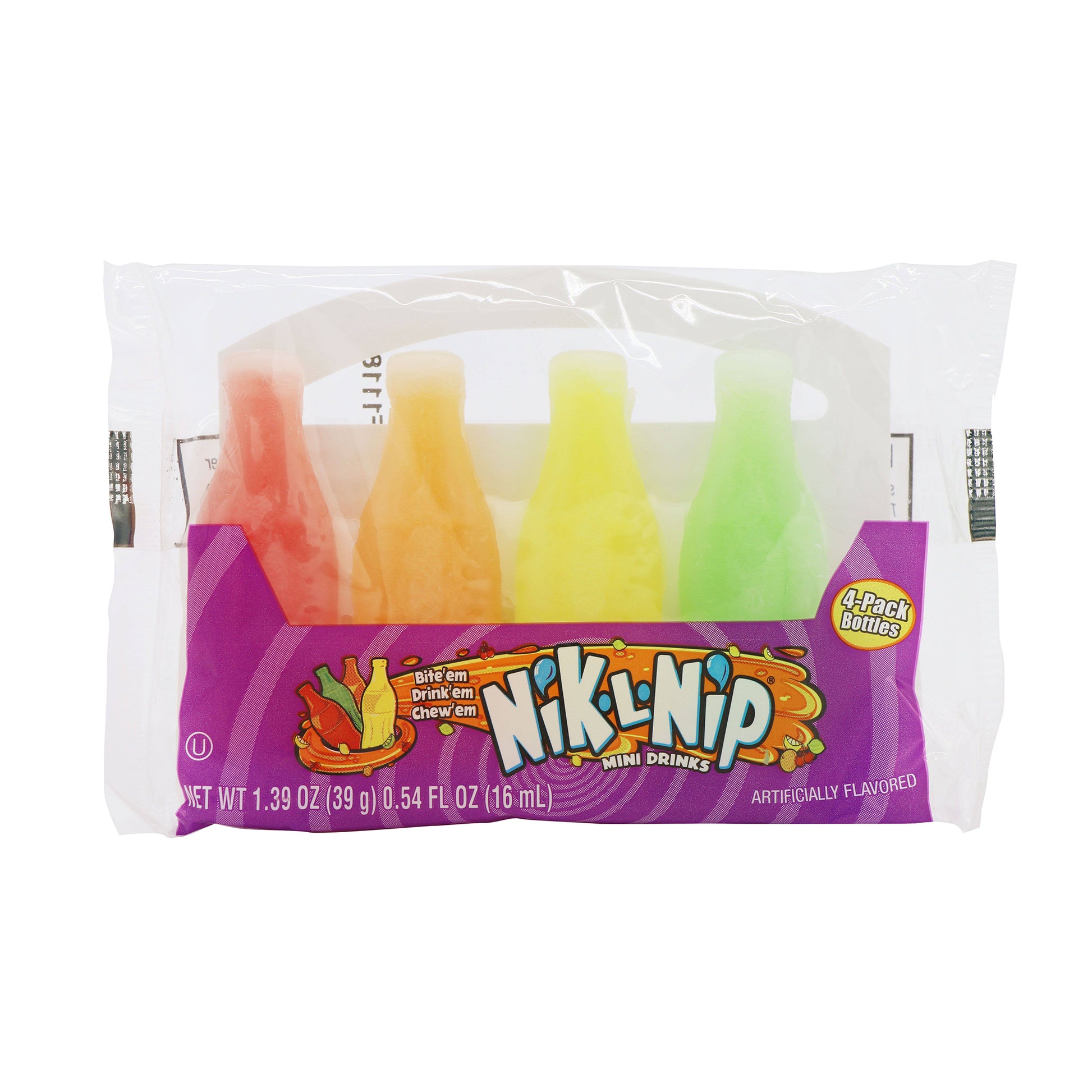 Nik-L-Nip 4 pack 1.39oz Candy, 18ct