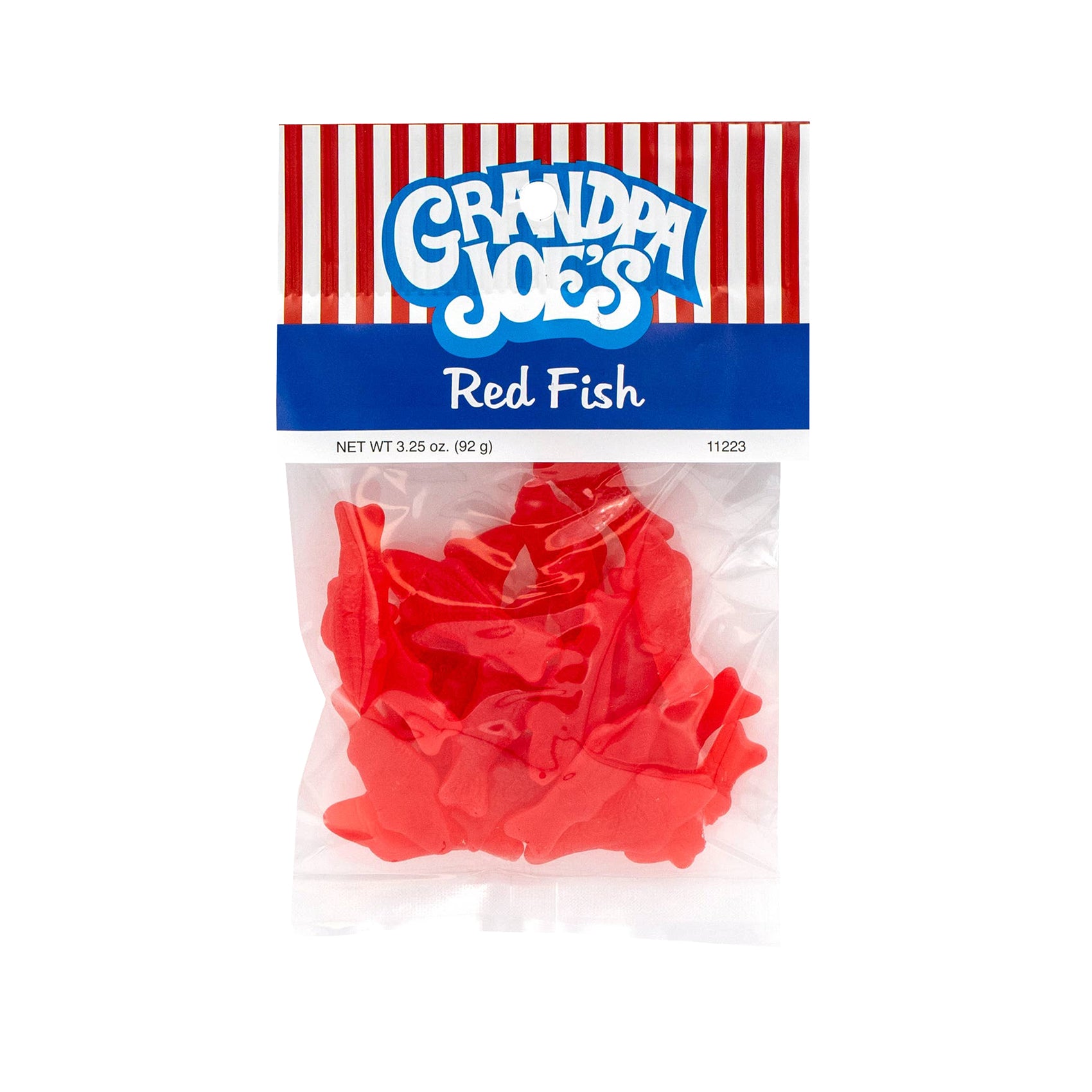 Grandpa Joe's Peg Bag, Red Fish, 3.25oz, 12ct