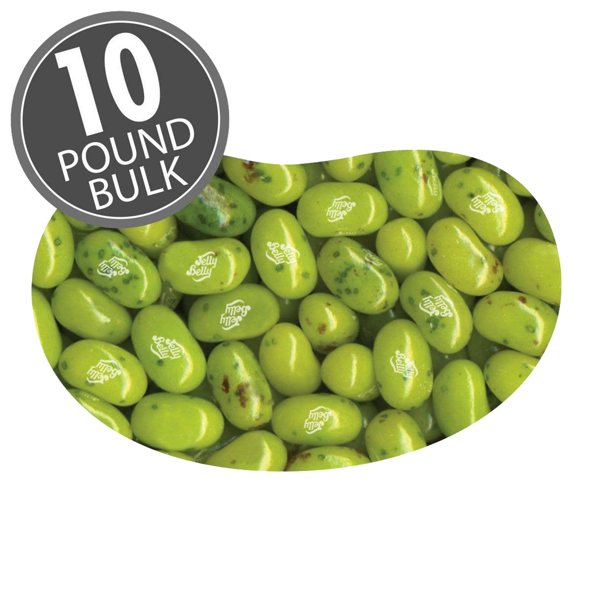Jelly Belly Juicy Pear Jelly Beans 10 Pounds Bulk Candy