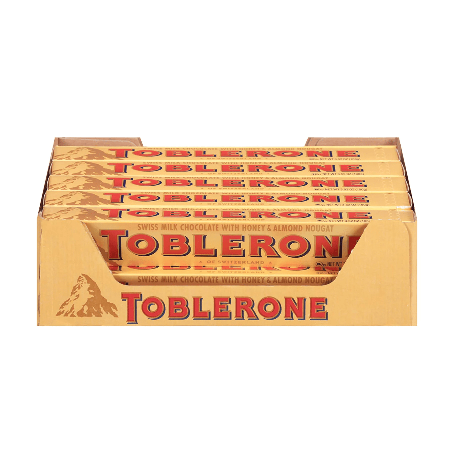 Toblerone, 3.52oz, 20ct