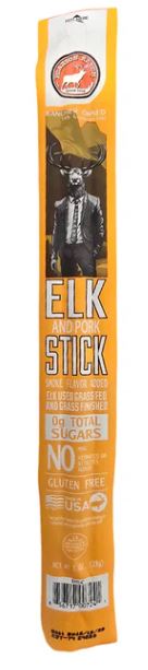 Pearson Ranch Elk Hkry Smkd Snack Stick 1oz 24ct